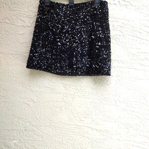 Altered State black sequin mini